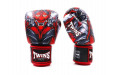 Боксерские перчатки Twins FBGVL3-58 (Кабуки) red 12 oz