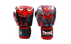 Боксерские перчатки Twins FBGVL3-58 (Кабуки) red 14 oz Боксерские перчатки Twins FBGVL3-58 (Кабуки) red 14 oz
