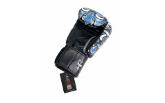Боксерские перчатки Twins FBGVL3-58 (Кабуки) grey 12 oz Боксерские перчатки Twins FBGVL3-58 (Кабуки) grey 12 oz