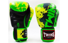 Боксерские перчатки Twins FBGVL3-61 green 16 oz