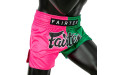 Шорты для бокса Fairtex BS1911 (розовый-зеленый) M