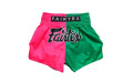 Шорты для бокса Fairtex BS1911 (розовый-зеленый) M