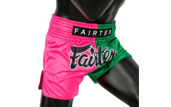 Шорты для бокса Fairtex BS1911 (розовый-зеленый) L