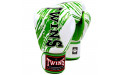 Боксерские перчатки TWINS FBGVL3-TW2 WHITE-GREEN 12 oz Боксерские перчатки TWINS FBGVL3-TW2 WHITE-GREEN 12 oz