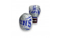 Боксёрские перчатки FBGVL3-TW5 white blue 12 oz Боксёрские перчатки FBGVL3-TW5 white blue 12 oz