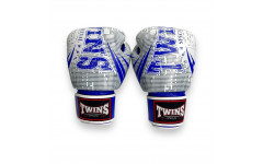 Боксёрские перчатки FBGVL3-TW5 white blue 14 oz Боксёрские перчатки FBGVL3-TW5 white blue 14 oz
