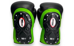 Боксерские перчатки Twins Special BGVL6 MK green black 14 oz Боксерские перчатки Twins Special BGVL6 MK green black 14 oz