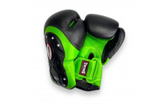 Боксерские перчатки Twins Special BGVL6 MK green black 14 oz Боксерские перчатки Twins Special BGVL6 MK green black 14 oz