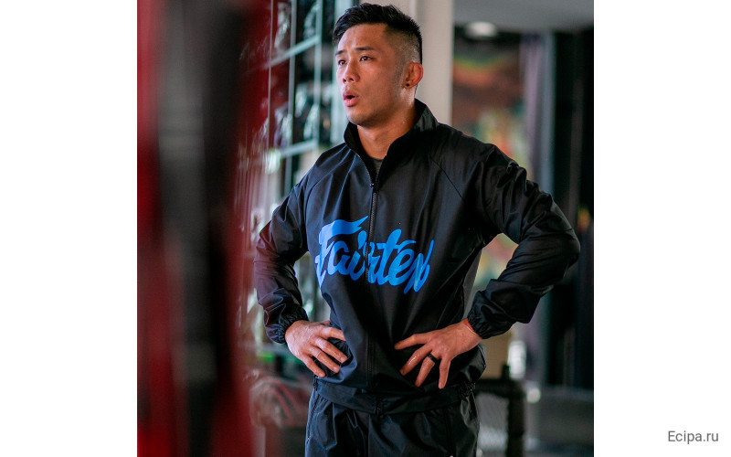 Костюм сауна Fairtex VS3 black blue S