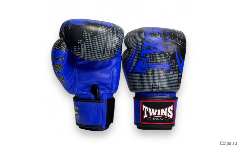 Боксёрские перчатки FBGVL3-TW5 black blue 10 oz