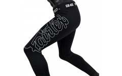 Тайтсы Fairtex CP1 black L (Легенцы для спорта) Компрессионные штаны