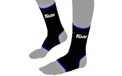Голеностопы Fairtex AS1 black-blue
