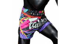Шорты для бокса Fairtex BS1934 World Music black - M