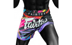 Шорты для бокса Fairtex BS1934 World Music black - S
