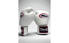 Боксерские перчатки Twins Special BGVL3 white 10 oz