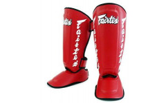 Защита голени Fairtex SP7 red L Защита голени Fairtex SP7 red L