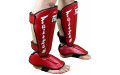 Защита голени Fairtex SP7 red L