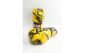 Боксерские перчатки Raja model 3 yellow 12 oz
