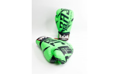 Боксерские перчатки Raja model 3 green 16 oz