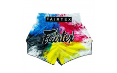 Шорты для бокса Fairtex BS1937 Acid jazz white - L