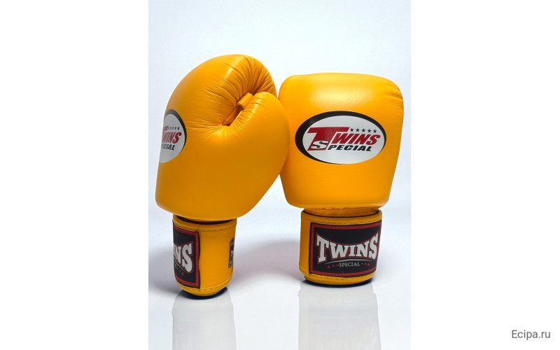 Боксерские перчатки Twins Special BGVL3 yellow 12 oz