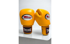 Боксерские перчатки Twins Special BGVL3 yellow 14 oz Боксерские перчатки Twins Special BGVL3 yellow 14 oz