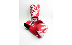 Боксерские перчатки Raja model 3 red 14 oz