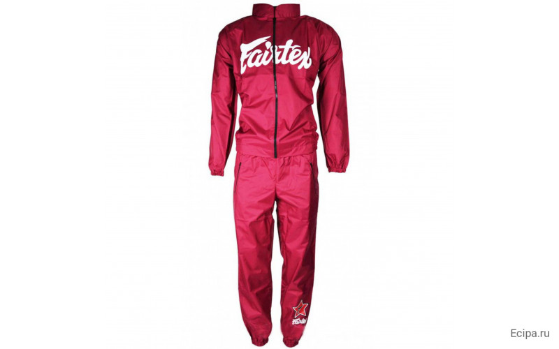 Костюм сауна Fairtex VS2 red S