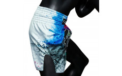 Шорты для бокса Fairtex BS1937 Acid jazz white - XL