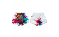 Шорты для бокса Fairtex BS1939 Funcy Soul white - S