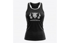 Майка для соревнований Top King Boxing black L