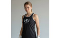 Майка для соревнований Top King Boxing black XL Майка для соревнований Top King Boxing black XL