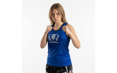 Майка для соревнований Top King Boxing blue M