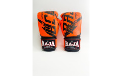 Боксерские перчатки Raja model 3 orange 12 oz