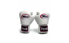 Боксерские перчатки Twins Special BGVL3 white 18 oz Боксерские перчатки Twins Special BGVL3 white 18 oz