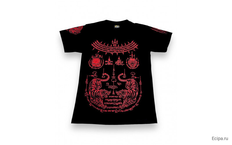 Футболка Тайский бокс Sak Yant Shirts doble tiger XL
