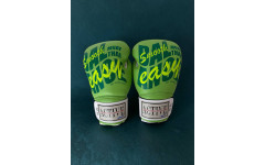 Боксёрские перчатки TKB ACTIVE MUAYTHAI green 12 oz Боксёрские перчатки TKB ACTIVE MUAYTHAI green 12 oz