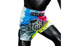 Шорты для бокса Fairtex BS1937 Acid jazz white - M