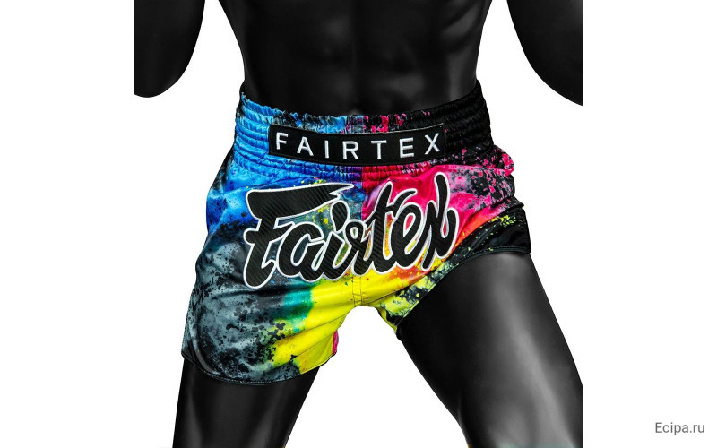 Шорты для бокса Fairtex BS1938 Acid jazz black - M