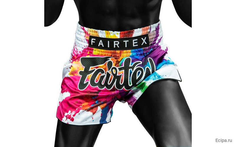 Шорты для бокса Fairtex BS1939 Funcy Soul white - L