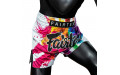 Шорты для бокса Fairtex BS1939 Funcy Soul white - L