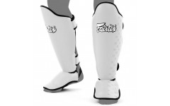 Защита голени Fairtex SP5 white XL
